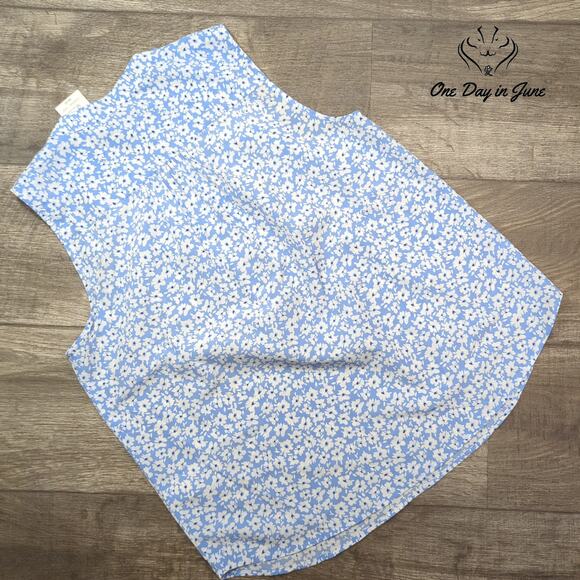 J.Crew Floral Button Front Tank Top Size S - Picture 5 of 5